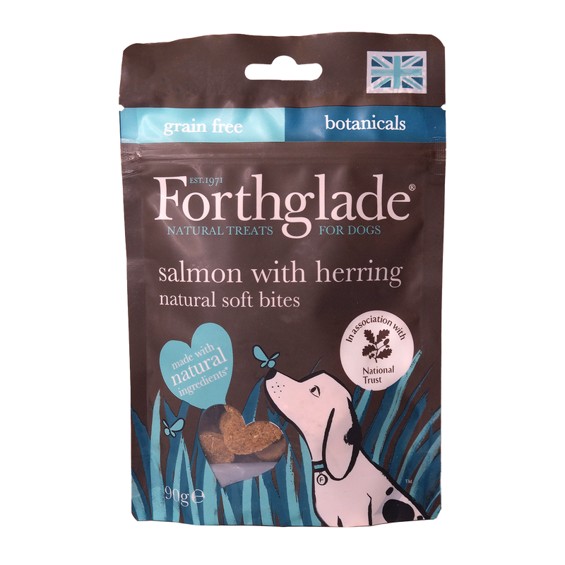 Forthglade Salmon with Herring natural soft bites