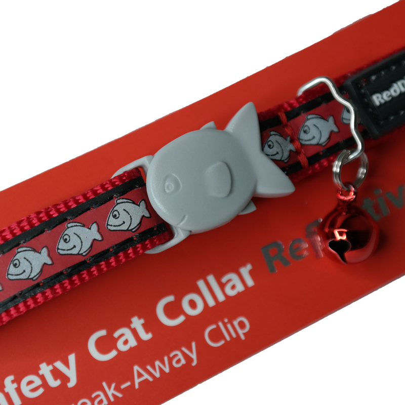 Red Dingo Safety Cat Collar Reflective